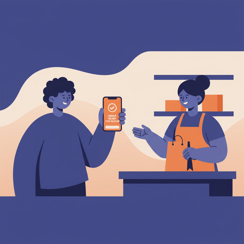 현장 수령 확인으로 매장 운영 혁신