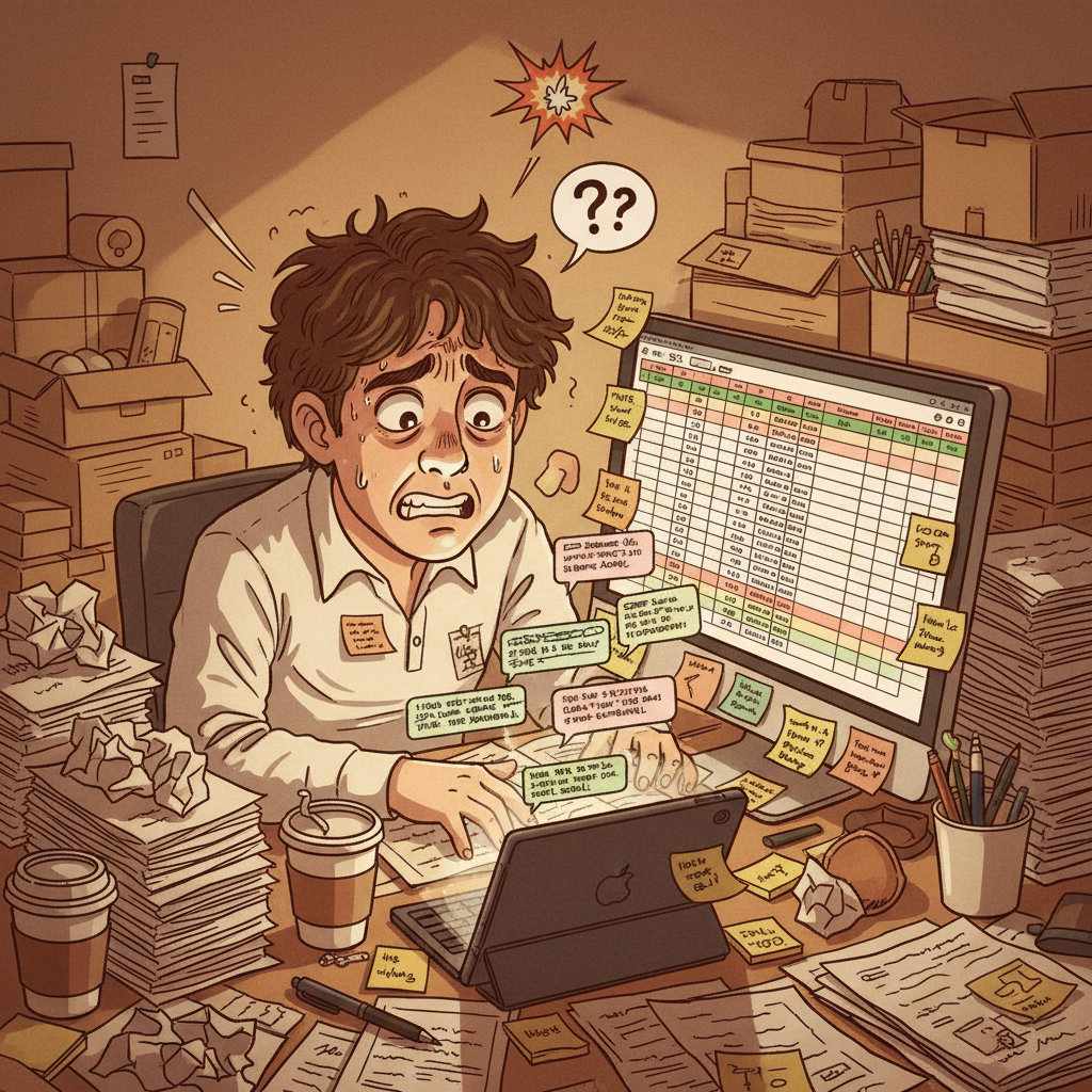 복잡한 주문 관리의 어려움